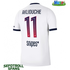 Paris Saint-Germain Maghnes Akliouche #11 Bortatröja 2026-27 Kortärmad